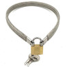 Generique Collier en métal Slave Lock avec Cadeans
